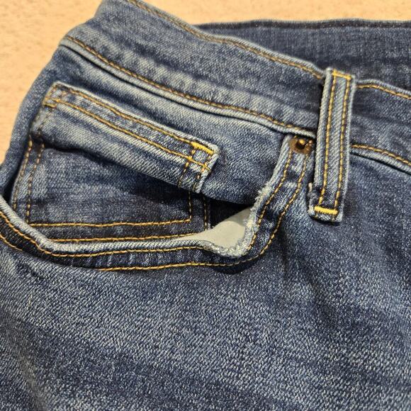 Arizona Jean Co. Jeans High-rise Skinny Ankle Distressed Women's Plus Size 19 - Picture 7 of 12